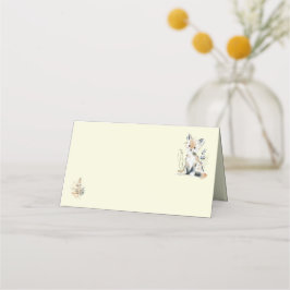 Tarjetas de carpa de comida para primer cumpleaños