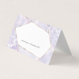 Tarjetas de carpas geométricas púrpura | Tarjetas 