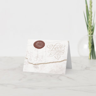 Tarjetas de carta de amor