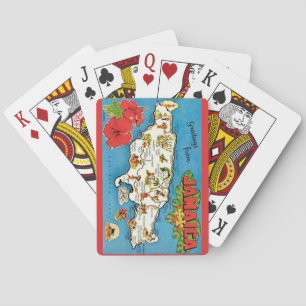 Tarjetas de Cartas de Postal Antigua Isla de Jamai