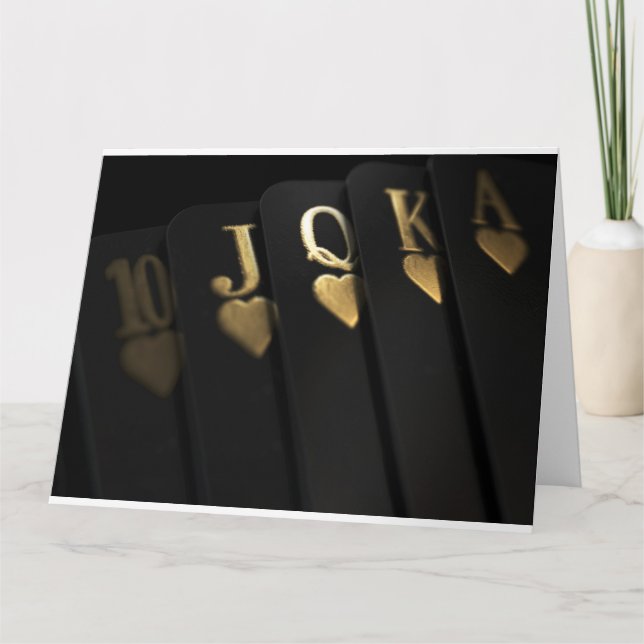 Tarjetas de Casino Black And Gold (Anverso)
