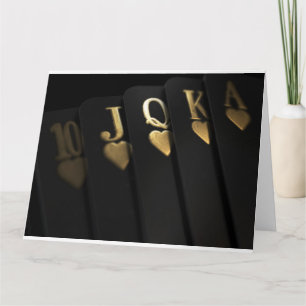 Tarjetas de Casino Black And Gold