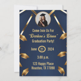 Tarjetas de celebración de graduación 2024 persona