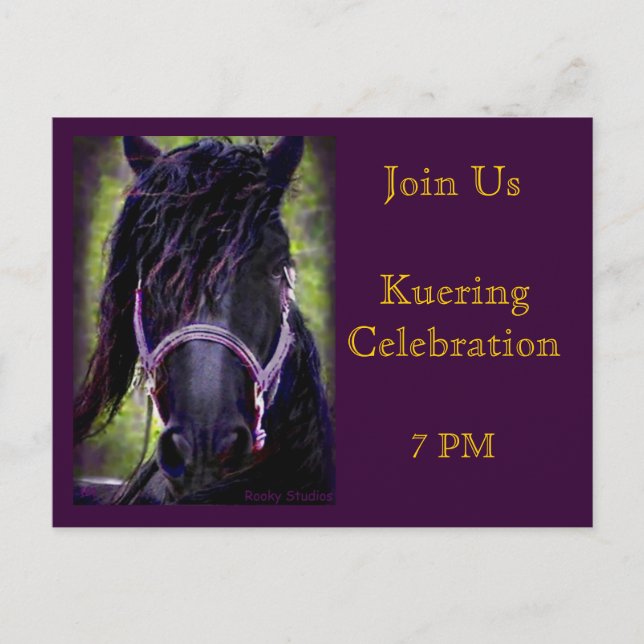 Tarjetas de celebración de Kuering (Anverso)