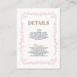 Tarjetas de cerramiento clásicas de Madeline