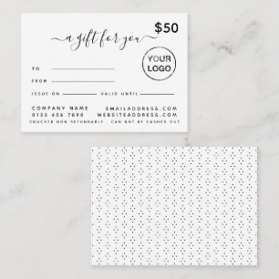 Tarjetas de certificado de guion simple