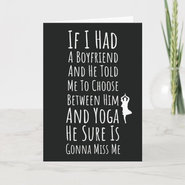 Tarjetas de Chicas de yoga para su nombre (Anverso)