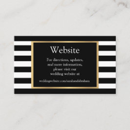 Tarjetas de cierre de sitios web de boda