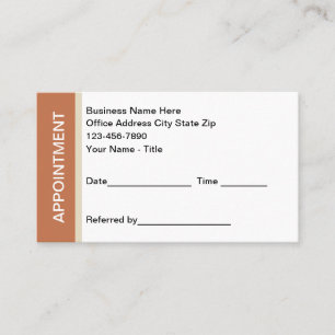 Tarjetas de cita de Office Colores europeos