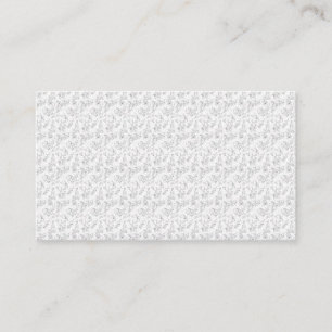 Tarjetas de Cita   Diseño de Patrón Floral Elegant