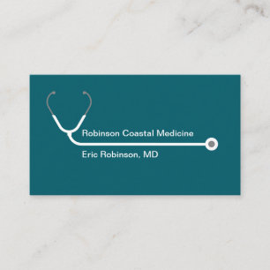 Tarjetas de cita modernas de la oficina médica