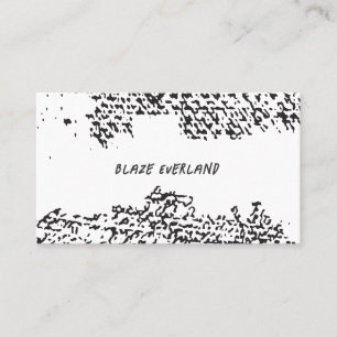 Tarjetas de cita personalizadas de Grunge
