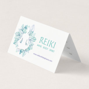 Tarjetas de cita Reiki/Yoga