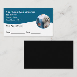 Tarjetas de citas para clientes de peluquería cani
