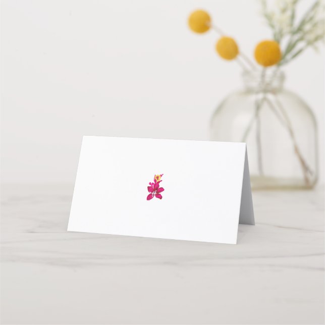 Tarjetas de citas para salón de flores elegantes (Anverso)
