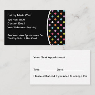 Tarjetas de citas personalizadas de diseño moderno