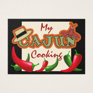 Tarjetas de cocina cajún por SRF