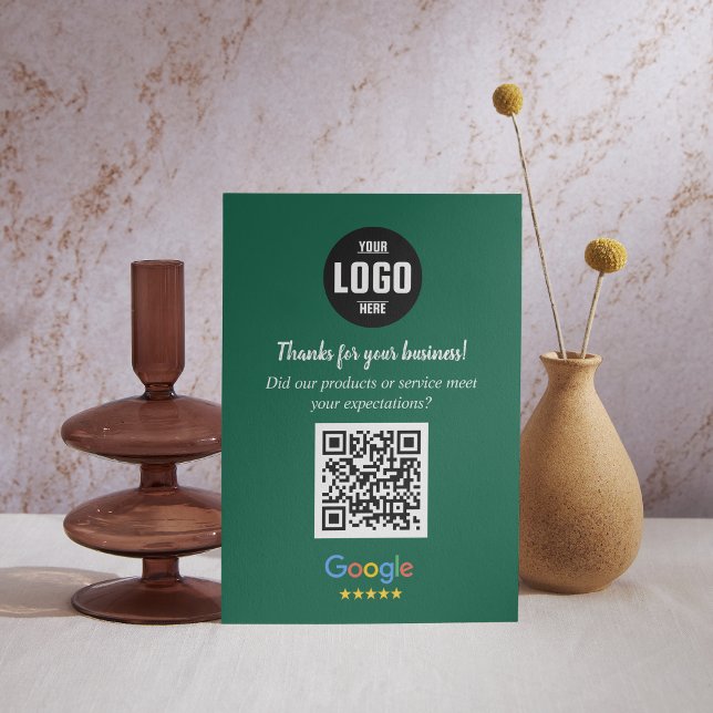 Tarjetas de código QR de reseñas de Google | Agrad (Google Review QR Code Cards | Business Enclosure Cards)