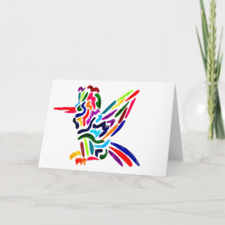 Tarjetas de colibrí Fiesta