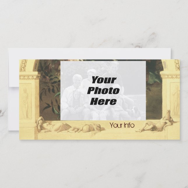 Tarjetas de columnas romanas con fotos (Anverso)