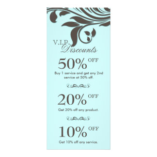 Tarjetas de comercialización del salón Elegante Fl