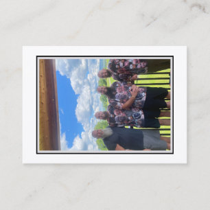 Tarjetas de comercio Baker Banter con barba: Papa