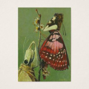 Tarjetas de comercio góticas de los artistas de l