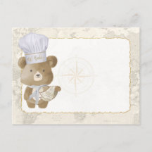 Tarjetas de comida Baby Shower Buffet