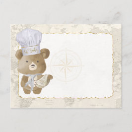 Tarjetas de comida Baby Shower Buffet