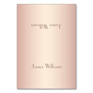 Tarjetas de configuración de Rubor Place Vintage