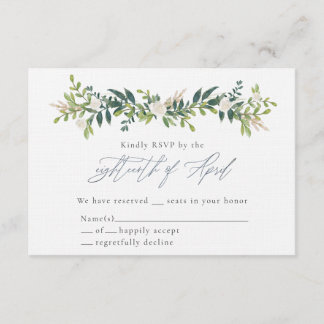 Tarjetas de confirmación de Catherine y Bo