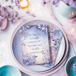 Tarjetas de confirmación, impresión de presupuesto