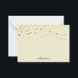 Tarjetas de consejo Boda en blanco, esposa, mamá L<br><div class="desc">Limpiar tarjeta en blanco para consejo de bodas,  consejo de mamá,  tarjeta de consejo de esposa para presentar de manera elegante en el diseño de confeti.</div>