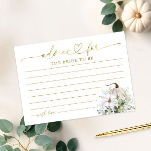 Tarjetas de consejo de ducha de novia de la toalla