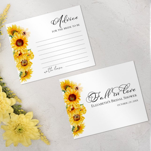 Tarjetas de consejo de ducha de novia floral de gi (Subido por el creador)