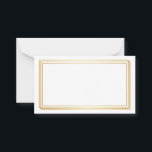 Tarjetas de consejo en blanco para Bodas, esposa,<br><div class="desc">Limpiar tarjeta en blanco para consejo de bodas,  consejo de mamá,  tarjeta de consejo de esposa para presentar de forma elegante en caja de color dorado.</div>