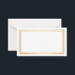 Tarjetas de consejo en blanco para Bodas, esposa,<br><div class="desc">Limpiar tarjeta en blanco para consejo de bodas,  consejo de mamá,  tarjeta de consejo de esposa para presentar de forma elegante en caja de color dorado.</div>