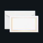 Tarjetas de consejo en blanco para Bodas, esposa,<br><div class="desc">Limpiar tarjeta en blanco para consejo de bodas,  consejo de mamá,  tarjeta de consejo de esposa para presentar de forma elegante en caja de color dorado.</div>