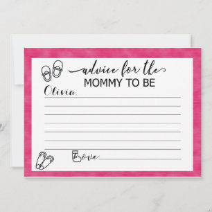 Tarjetas de consejo personalizado para que mamá es