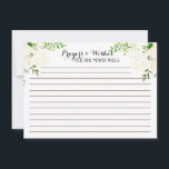 Tarjetas de consejo WhiteFloral, oraciones, deseos<br><div class="desc">Bellas tarjetas de consejo floral blancas</div>