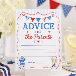 Tarjetas de Consejos Debidos Rojo Blanco