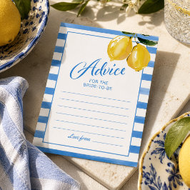 Tarjetas de consejos para despedida de soltera con