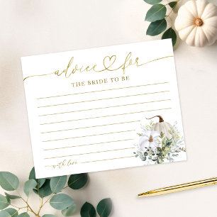 Tarjetas de consejos para despedida de soltera de 