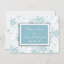 Tarjetas de consejos y deseos de Baby Shower para