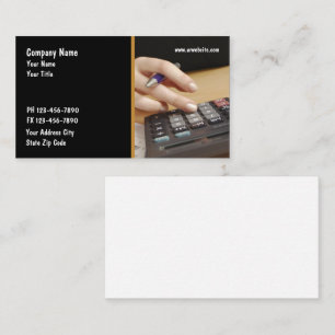 Tarjetas de contabilidad