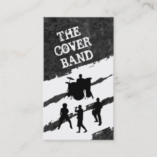 Tarjetas de contacto de banda de música