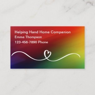 Tarjetas de contacto de negocios para compañeros p