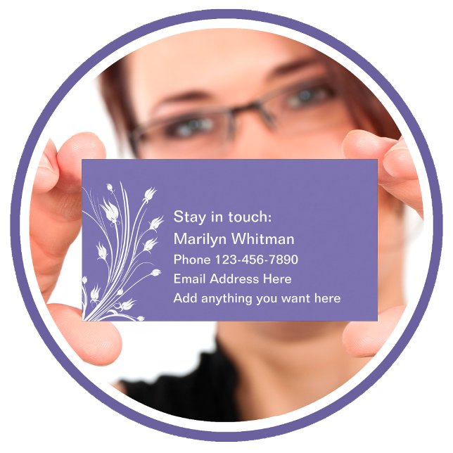 Tarjetas de contacto personales de las damas (Subido por el creador)