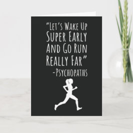 Tarjetas de Corredor Maratón Ejercicio Fitness Al 