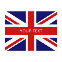 Tarjetas de correo de bandera británicas | Diseño